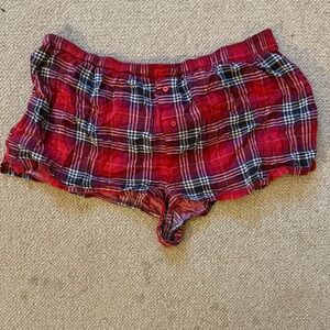 PINK Victoria's Secret Plaid Sleepwear